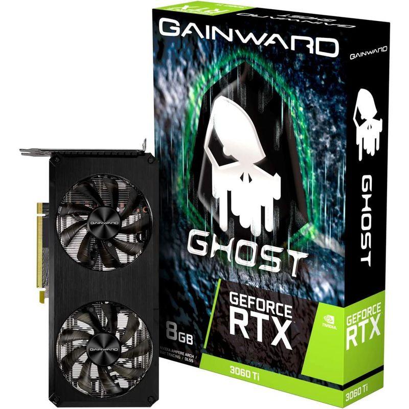 GAINWARD GeForce RTX 3060Ti GHOST 8G V1 LHR グラフィックスボード NE6306T019P2-19