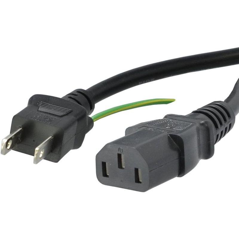 上品】【上品】アクロス 2Pコンセント電源ケーブル 1.8m 2Pプラグオス-3Pソケットメス AEE410 電源ユニット DVC15⭐ YAZAKI 警報用ケーブル AE オクナイ 4芯 12m