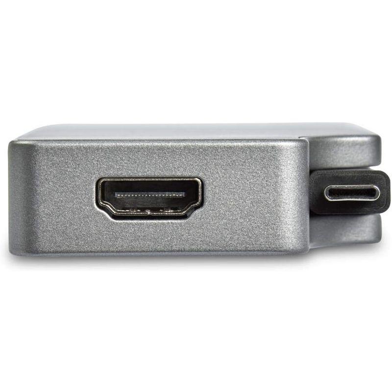 USB Type-C接続マルチハブ HDMI DVI VGA mDP出力対応マルチアダプタ 85W USB PD対