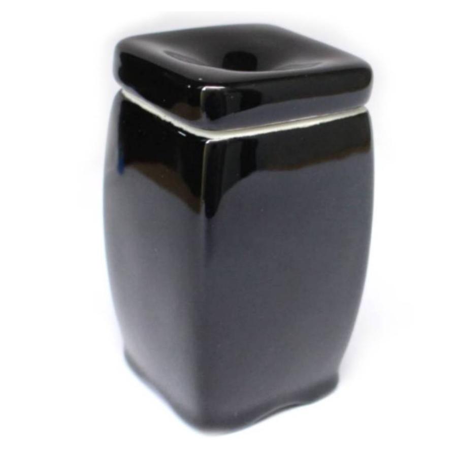 訳あり」マッチ消し 黒 無地 陶器製 使用済みマッチ入れ : 二宮仏壇