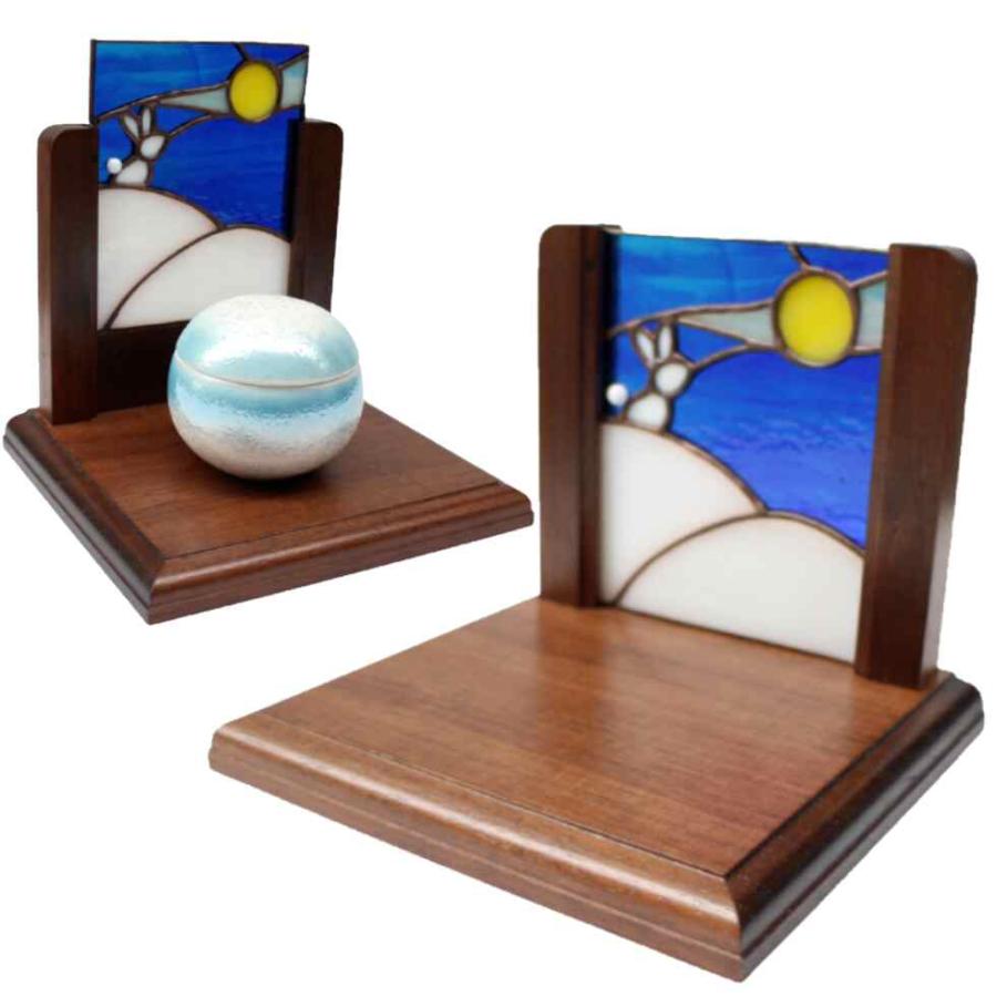 仏壇 ミニ モダン おしゃれ かわいい 小型「祈りスポット 月とうさぎ