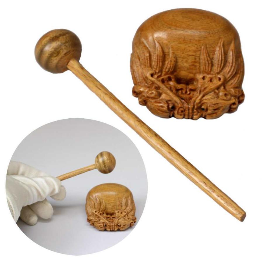 ミニミニ木魚2点セット 緑檀木魚 バイ 小型 携帯 : 二宮仏壇 - 通販