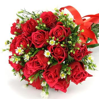 誕生日 期間限定 開店祝い 高級ブランド 結婚記念日 父の日 人気ランキング 赤バラの花束 16本 花束 プレゼント