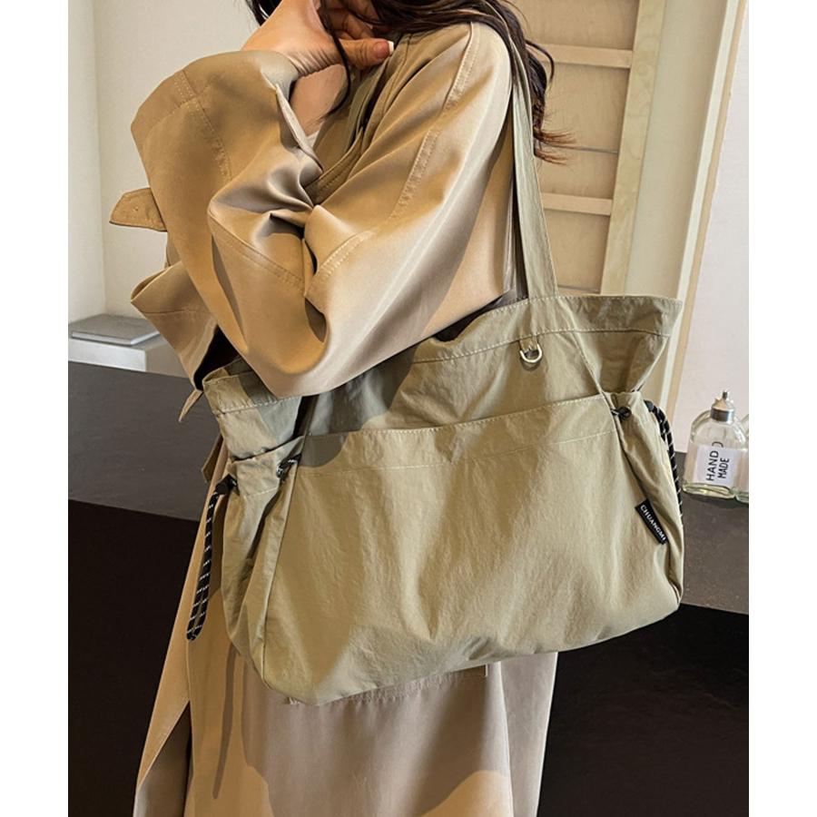 トートバッグ レディース 大きめ A4 大容量 軽量 ナイロン 軽い 大きい