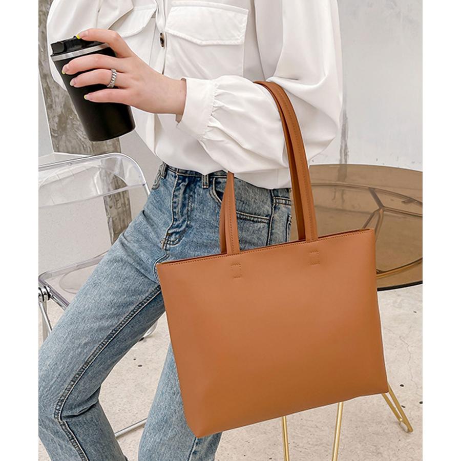 トートバッグ レディース 大きめ ファスナー付き A4 大容量 軽量