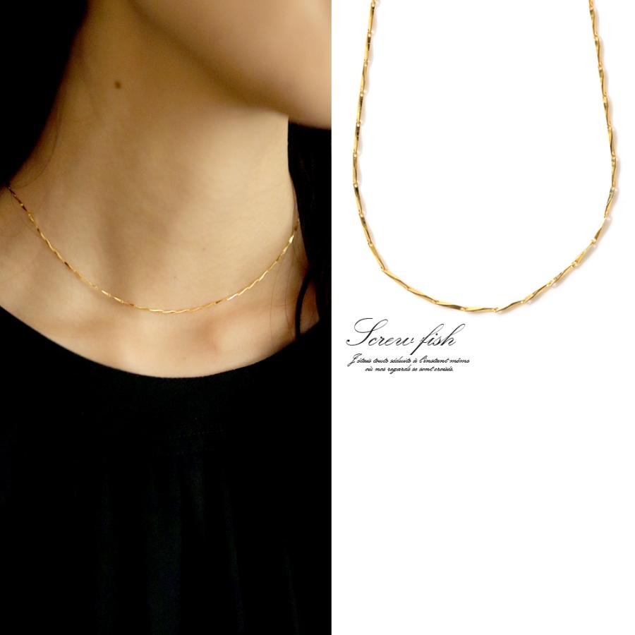 ネックレス レディース チェーン チェーンのみ アクセサリー 長