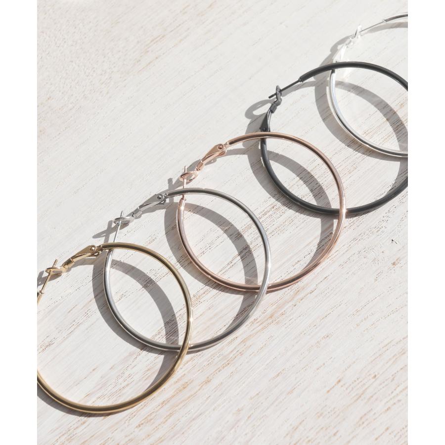 ピアス 金属アレルギー つけっぱなし レディース メンズ フープ 8