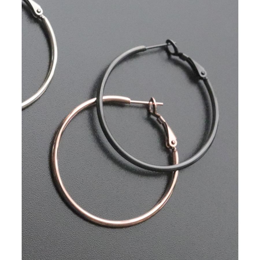 ピアス 金属アレルギー つけっぱなし レディース メンズ フープ 8