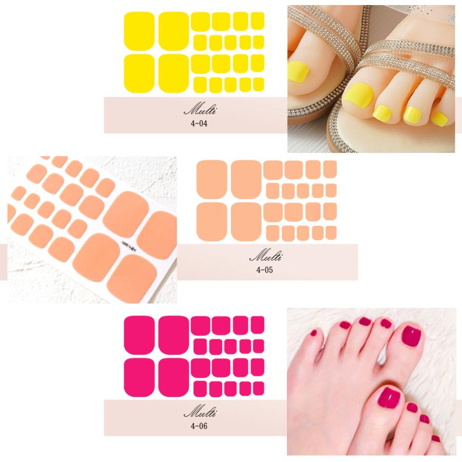 ネイルシール 貼るだけ 簡単 フット ネイル ジェル シンプル 3d ジェルネイル シールセット シール ジェルネイルシール 足用 花 チェック 夏 マリン 足 2d Q Ninon 通販 Yahoo ショッピング