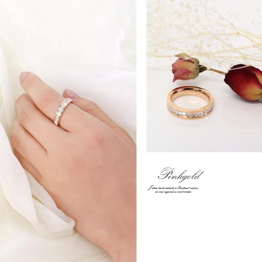 指輪 レディース ステンレス ピンクゴール ドつけっぱなし おしゃれ 華奢 ステンレス リング 大きいサイズ エタニティ 大ぶり ゴールド シルバー指輪 エタニティ |  | 08