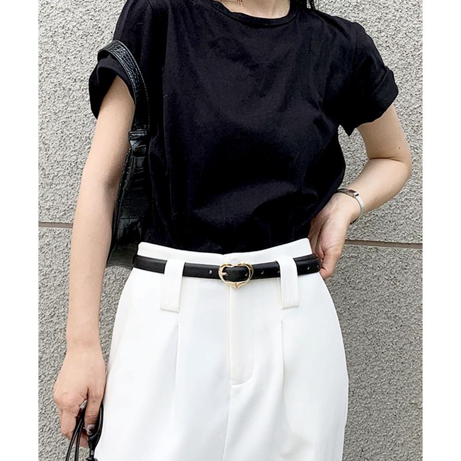 ベルト レディース PUレザー 細め 4タイプ展開 ユニーク