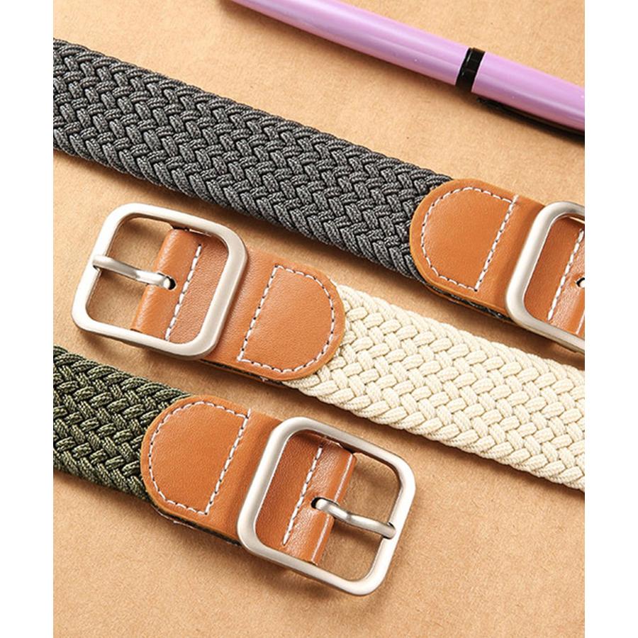 CPG レディース ベルト ベージュ穴あきデザイン ベルト レディース 穴なし カジュアル 大きいサイズ 小さい