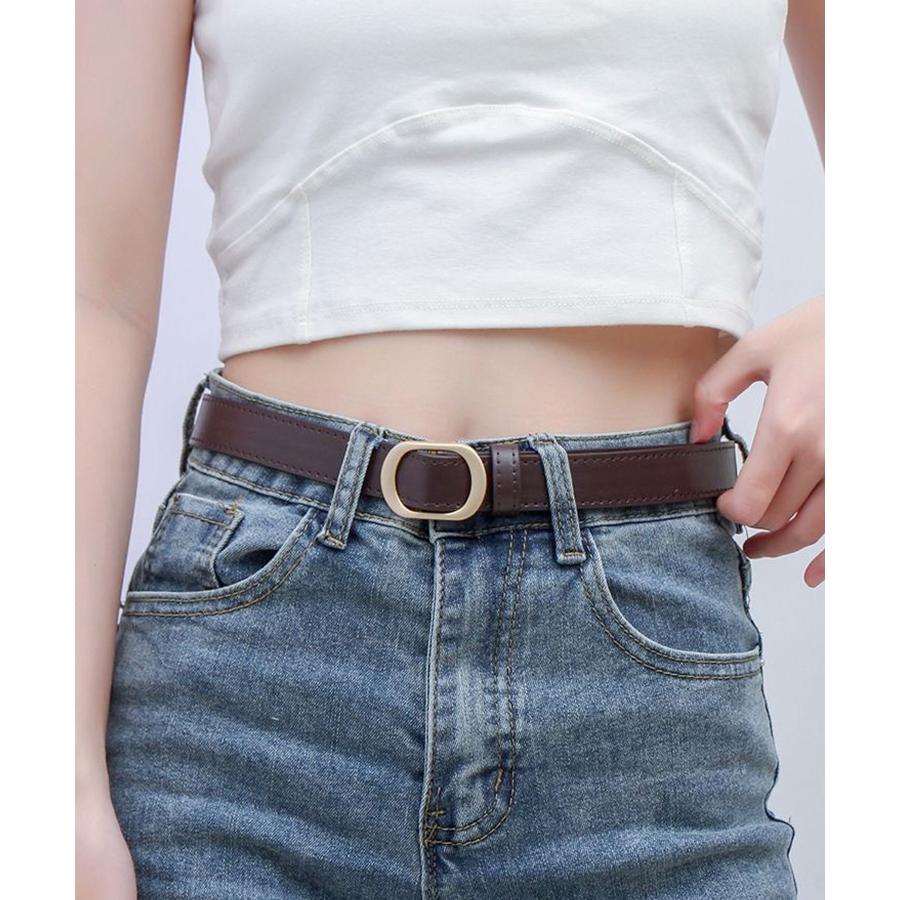 ベルト レディース 穴なし 太 ワンピース用 おしゃれ 太め 大きい