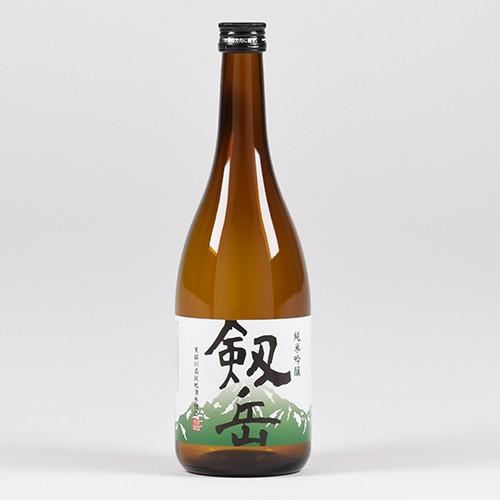 日本酒　銀盤　純米吟醸　剱岳　720ml　箱入｜ninsake-ginban