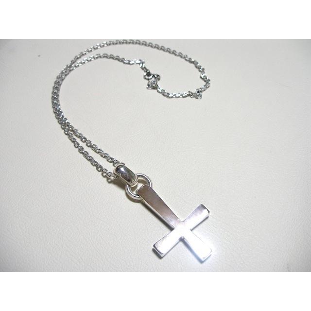 仁尾彫金『ビック逆十字クロスチェーン無し』ハンドメイド 117b : 仁尾  