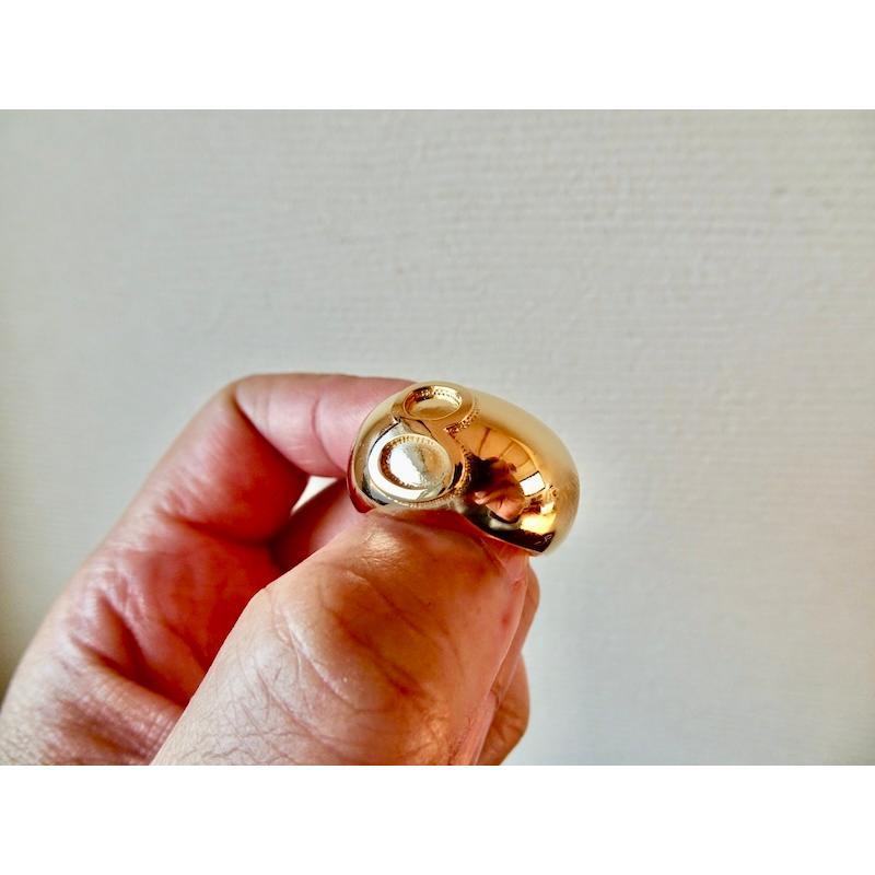 仁尾彫金『8甲丸k18リング』ハンドメイド375b 仁尾彫金『8甲丸k18リング』ハンドメイド375b : 仁尾彫金 - 通販
