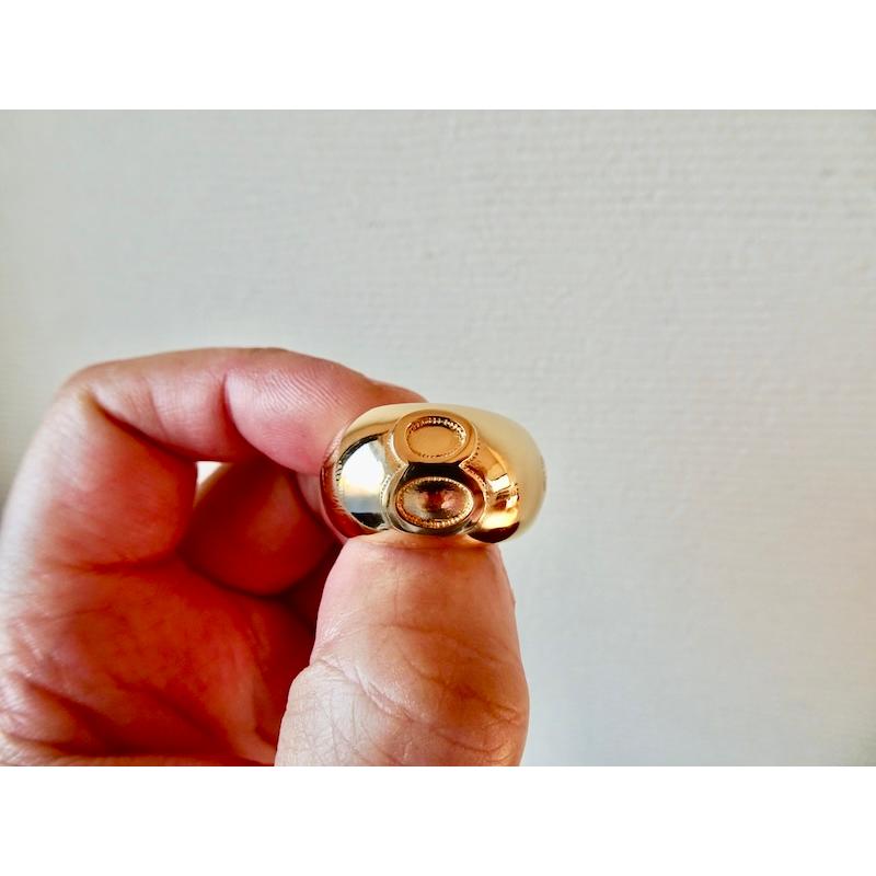 仁尾彫金『8甲丸k18リング』ハンドメイド375b 仁尾彫金『8甲丸k18リング』ハンドメイド375b : 仁尾彫金 - 通販