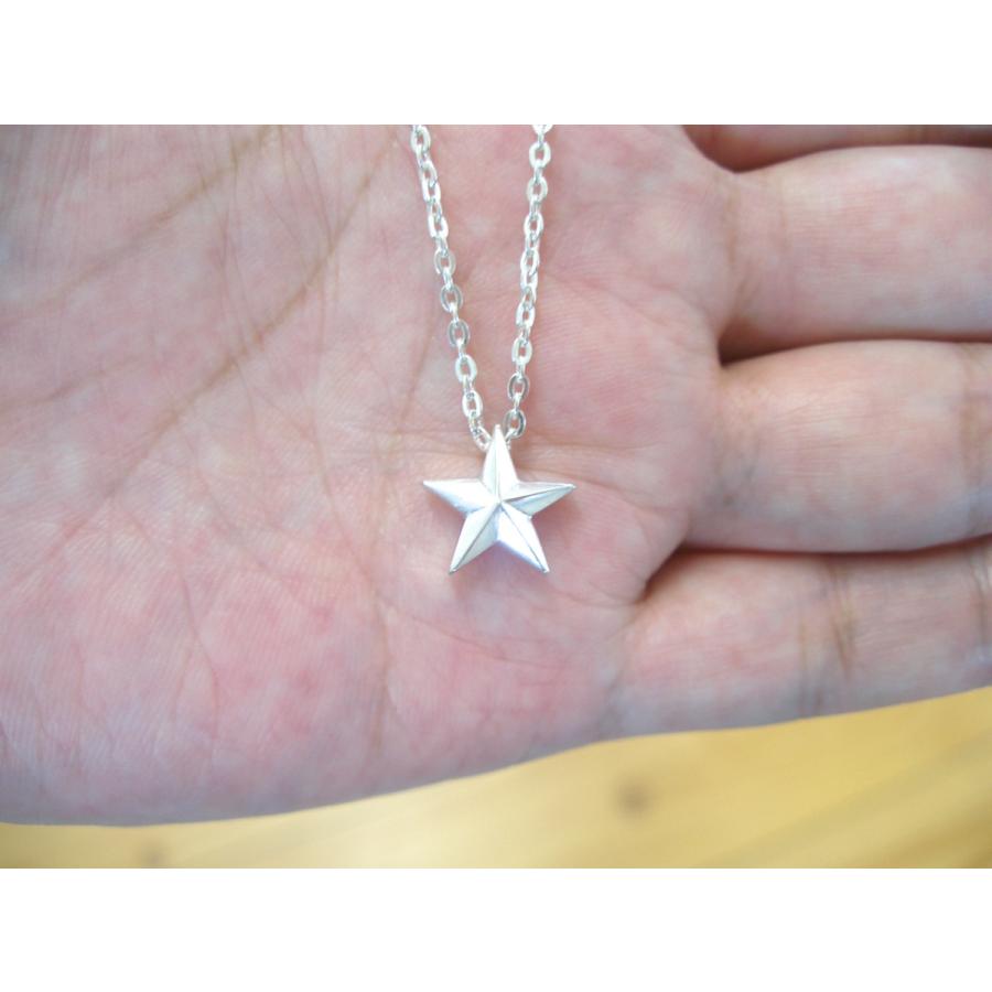 仁尾彫金『プラチナ立体スターペンダントバチカンなし』ハンドメイド126 仁尾彫金『プラチナ立体スターペンダントバチカンなし』ハンドメイド