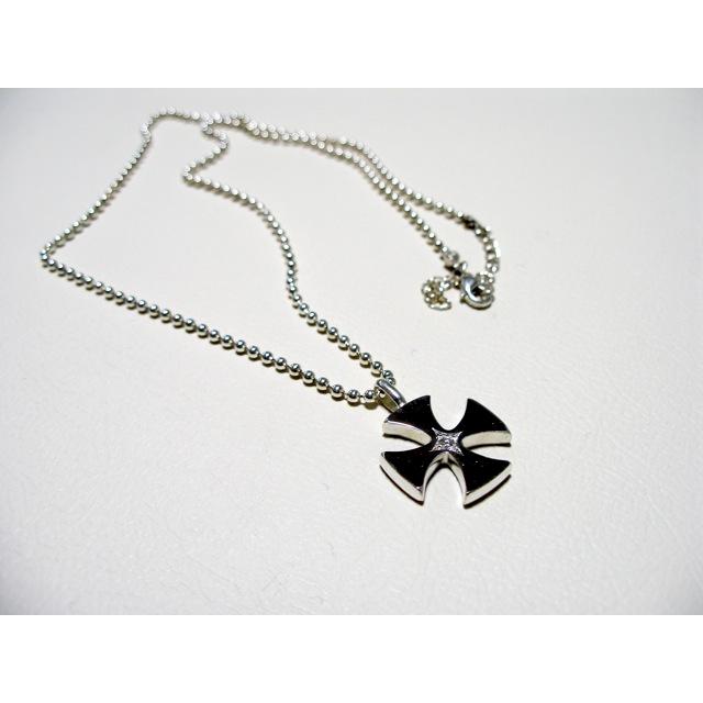 仁尾彫金『一つ星ダイヤプラチナフラットアイアンクロスヘッド  