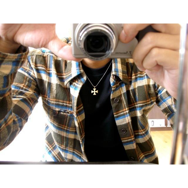 仁尾彫金『一つ星ダイヤプラチナフラットアイアンクロスヘッド  