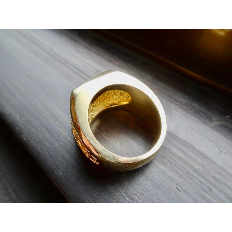 仁尾彫金『双龍印台リング』ハンドメイド178 仁尾彫金『双龍印台リング』ハンドメイド178 : 仁尾彫金 - 通販