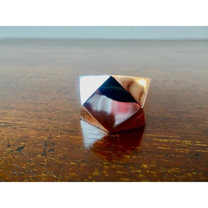 仁尾彫金『ブロック、プラチナリング』ハンドメイド203 仁尾彫金『ブロック、プラチナリング』ハンドメイド203 : 仁尾彫金