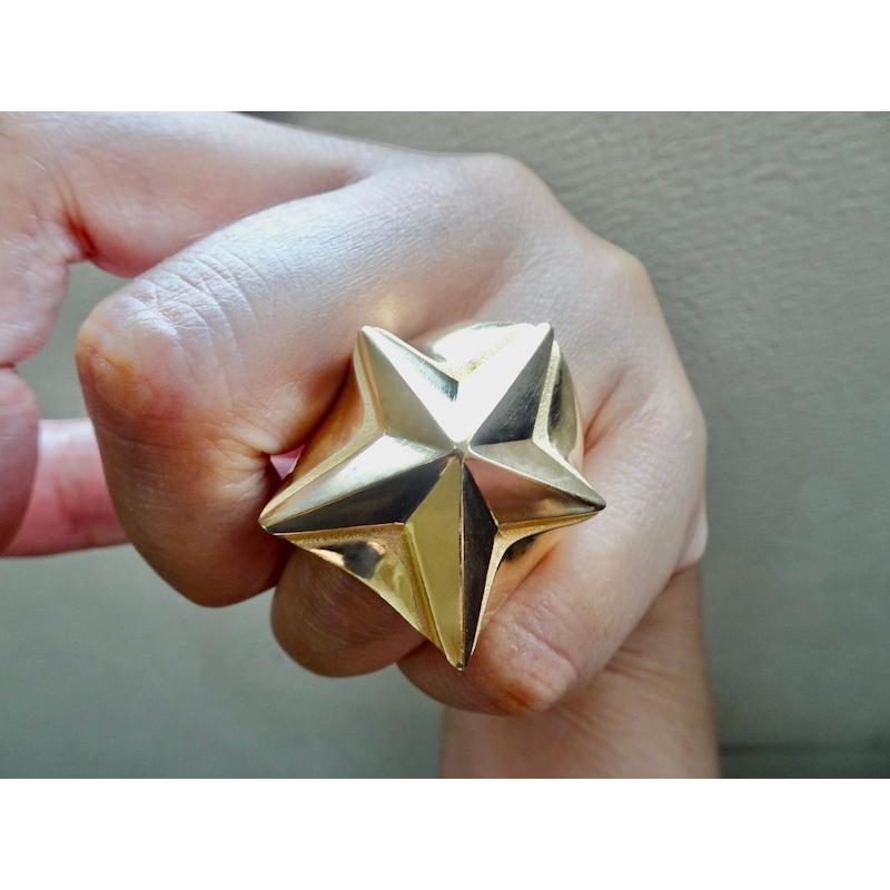 仁尾彫金『ゴールドビッグスターリング』ハンドメイド234 : 仁尾彫金