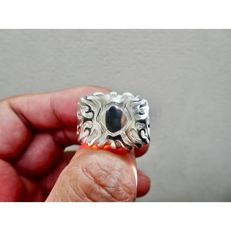 仁尾彫金『ファイヤーパターン、リング』ハンドメイド241 仁尾彫金『ゴールド、ファイヤーパターン、リング』ハンドメイド