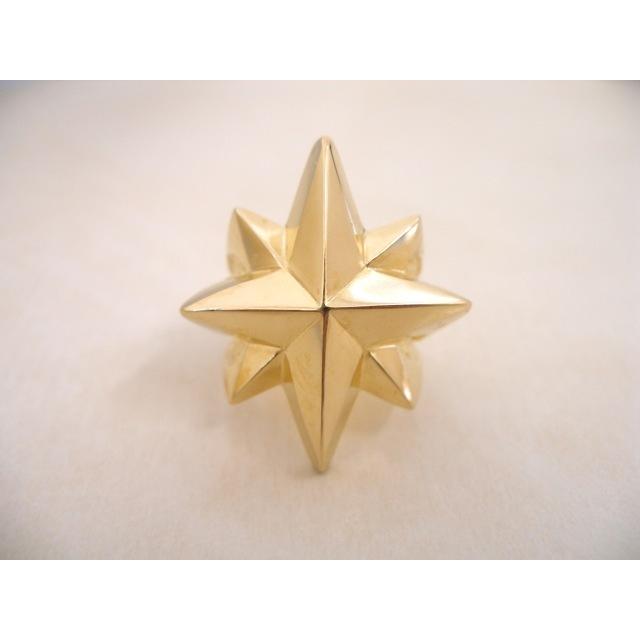 仁尾彫金『ゴールドビッグギャラクシーリング』ハンドメイド36 : 仁尾 