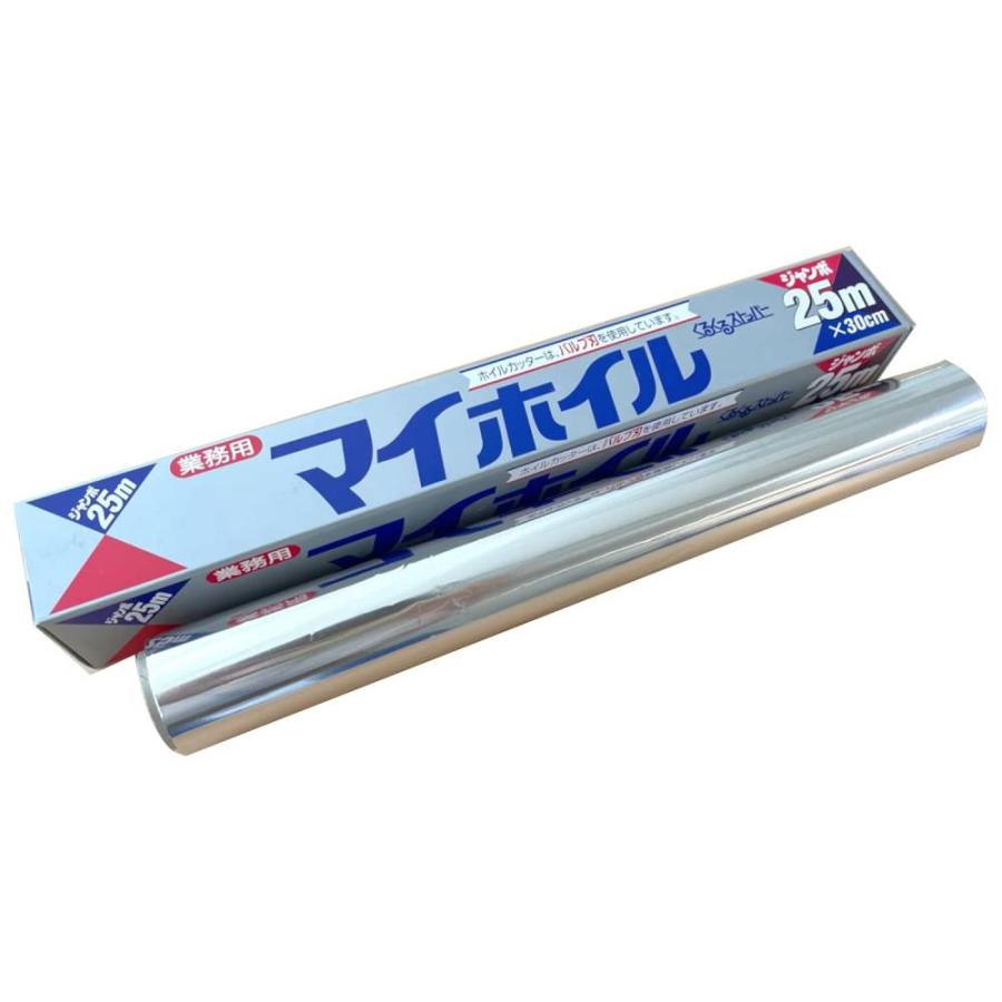 アルミホイル ジャンボ 30cm×25m（×30本）UACJ製箔 住軽 日本製 国産 マイホイル まとめ買いの画像