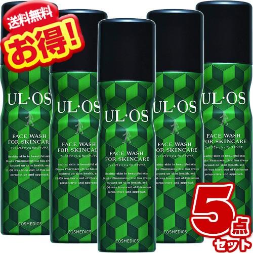 ウルオス フェイスウォッシュ 100g (×5個セット) UL・OS 泡洗顔料 大塚製薬｜niono