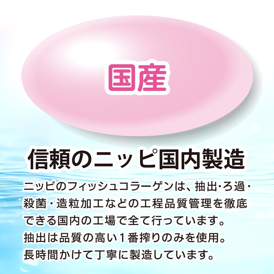 【ニッピ 公式】お徳用＆たっぷり2カ月分  脂肪0 魚由来 ヘルシー 「ニッピコラーゲン100 フィッシュタイプ（110ｇ×3袋入り）」 |  | 07