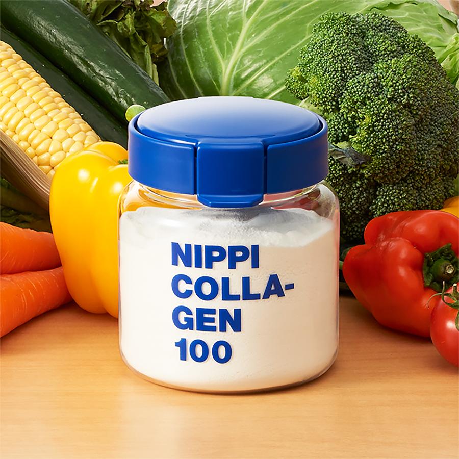 【ニッピ 公式】20日分＆スプーン付 たっぷり110,000ｍｇ リーズナブル 「ニッピコラーゲン100 （110ｇ）」 |  | 01