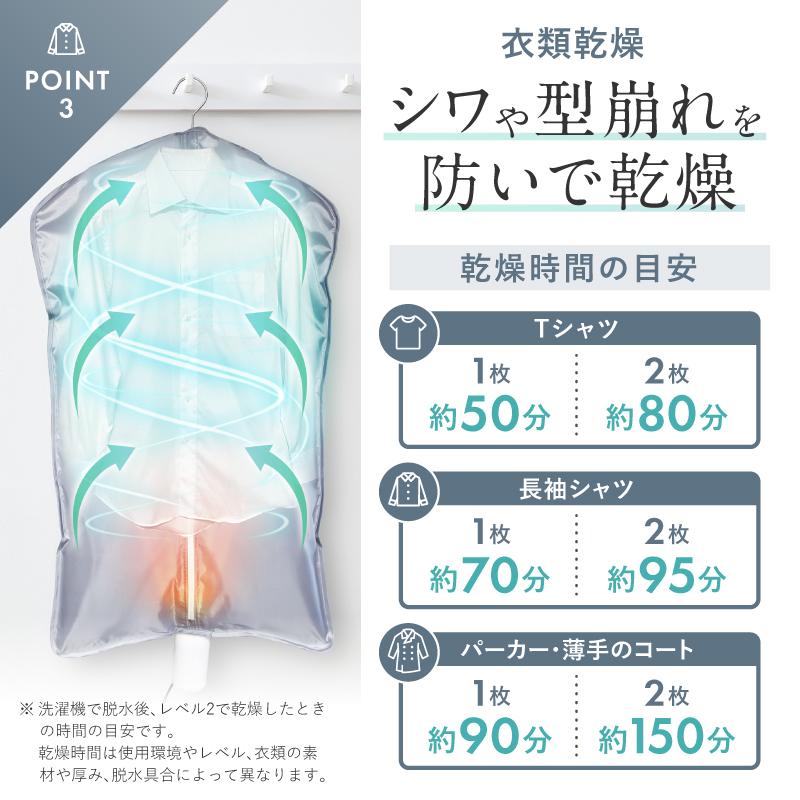 NIPLIFE ふとん乾燥機EDry 靴にも衣類にも使える 小型 マルチミニ乾燥