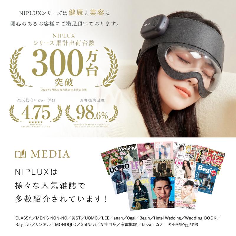 NIPLUX 頭部マッサージ器 ドライヘッドスパ CORILAX コリラックス