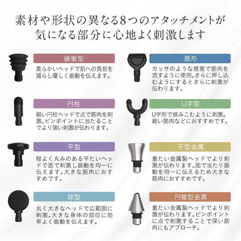 NIPLUX マッサージガン NIPLUX FASCIALAX MINI 2S 筋膜リリースガン