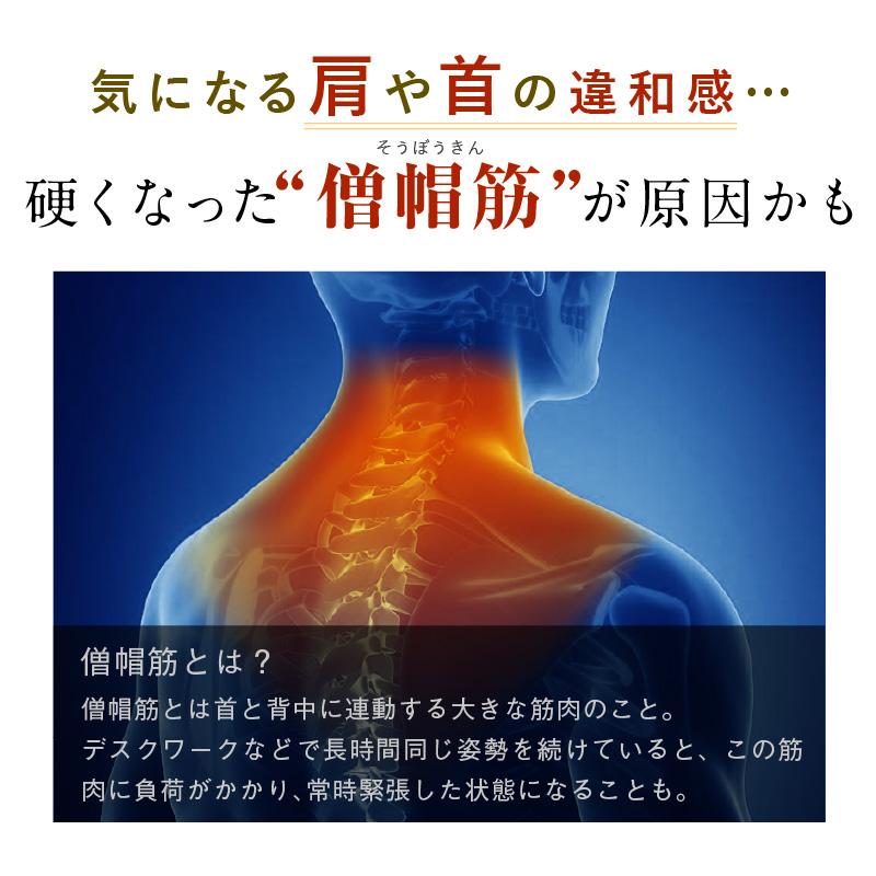 (2500円OFFクーポン) EMS マッサージ器 NIPLUX NECK RELAX 1S  首 肩 温熱 ネックマッサージャー マッサージ機 解消 グッズ 父の日 プレゼント ギフト｜niplux｜08