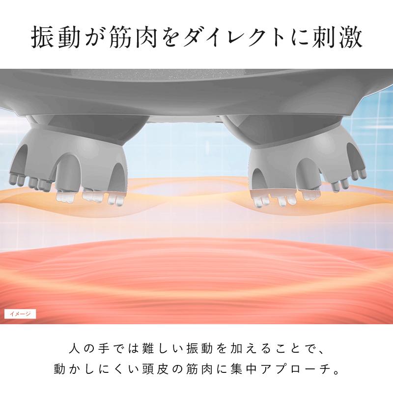 NIPLUX NIPLUX HEAD SPA 頭皮マッサージ器 ヘッドスパ ヘッド
