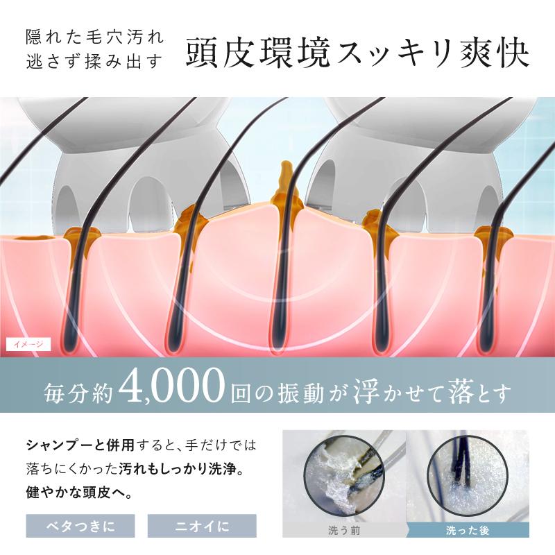 NIPLUX NIPLUX HEAD SPA 頭皮マッサージ器 ヘッドスパ ヘッド