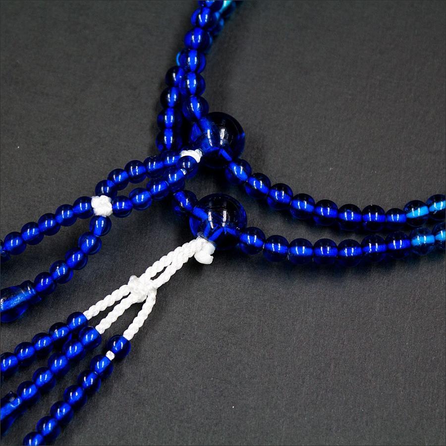 創価学会　PC念珠 ブルー　グラデーション念珠 |  | 01