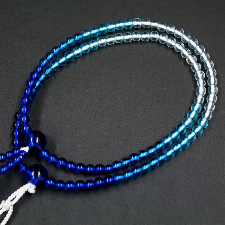 創価学会　PC念珠 ブルー　グラデーション念珠 |  | 03