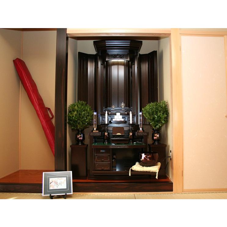 創価学会仏壇SGI専門 カレン 鉄刀木 唐木仏壇 徳島県伝統的特産品 仏具