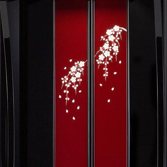 創価学会仏壇　京仙華　カシュ―うるし黒塗とうるみ塗り_4