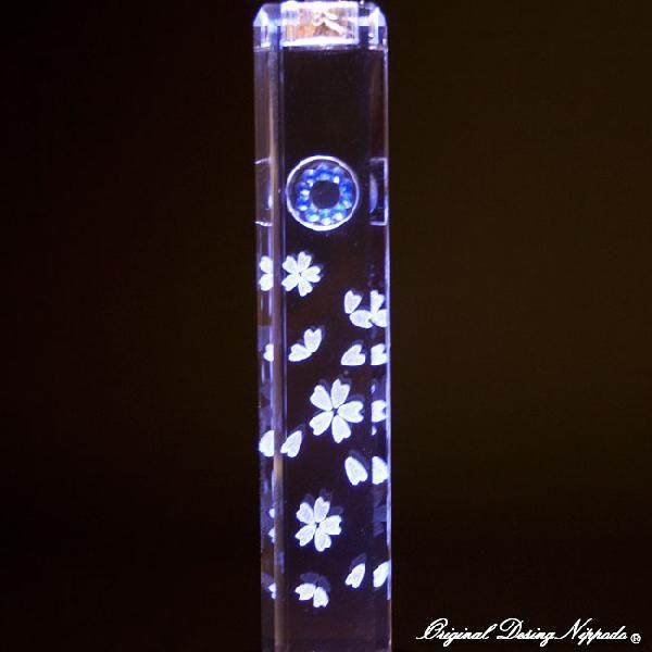 創価学会仏壇　LEDダイヤローソク210型ブルー　黒台 |  | 02