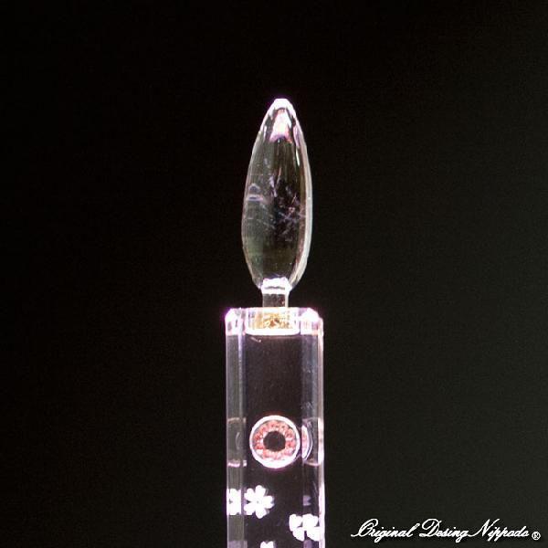 創価学会仏壇　LEDダイヤローソク210型ピンク　白台 |  | 01