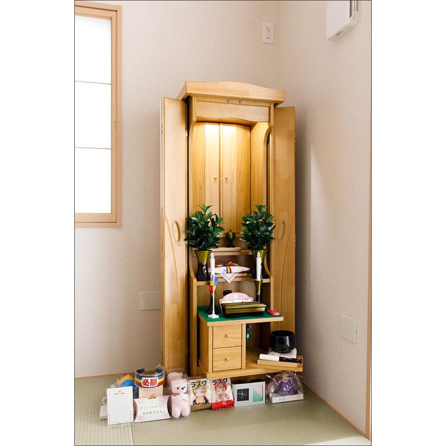 創価学会仏壇　ラックス　ライト色　仏具　付属品　LED照明付 |  | 18