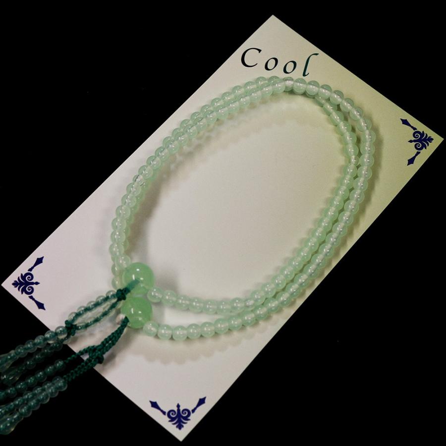 創価学会　PC念珠 クール　ライトグリーン念珠 |  | 02
