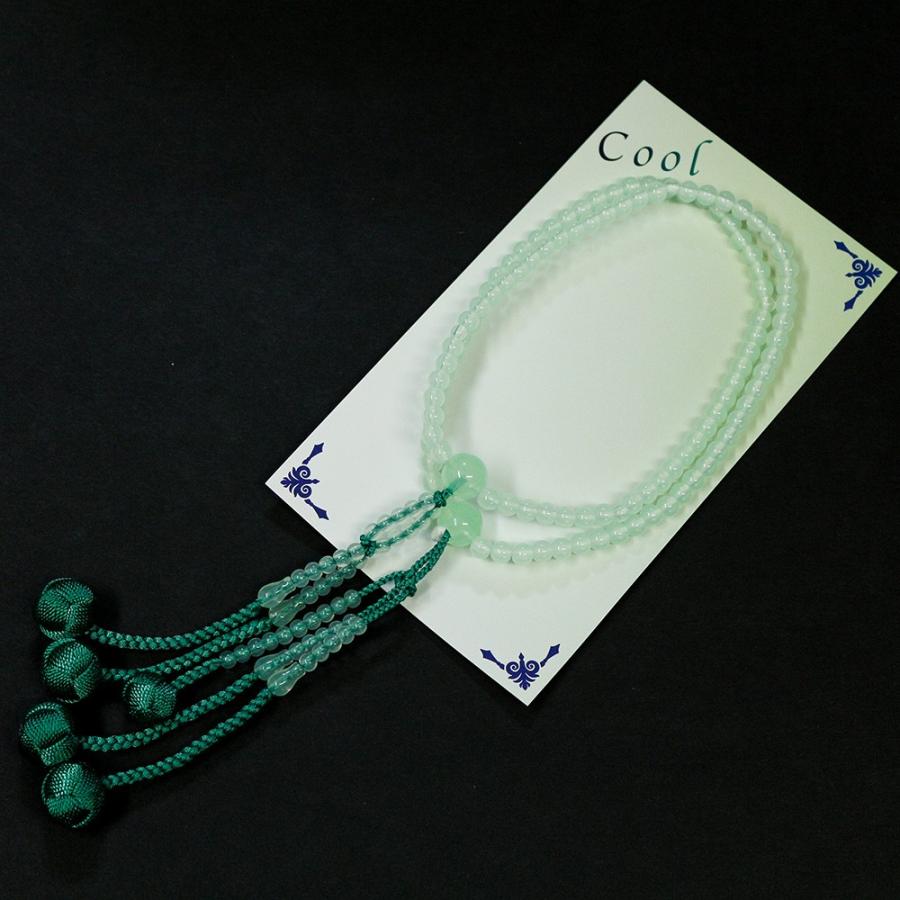 創価学会　PC念珠 クール　ライトグリーン念珠 |  | 03