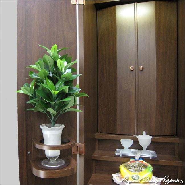 創価学会仏壇　ニュースマイル　ダーク　手動　仏具　付属品　LED照明付 |  | 06