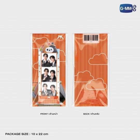 YUZU MUMU PHOTO STRIP FRAME ACRYLIC STAND AND KEYCHAIN WITH